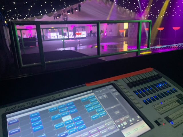 Avolites Console marquee event