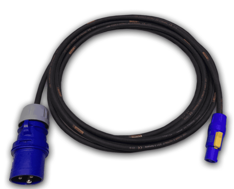 3MTR 16/1 to Powercon cable